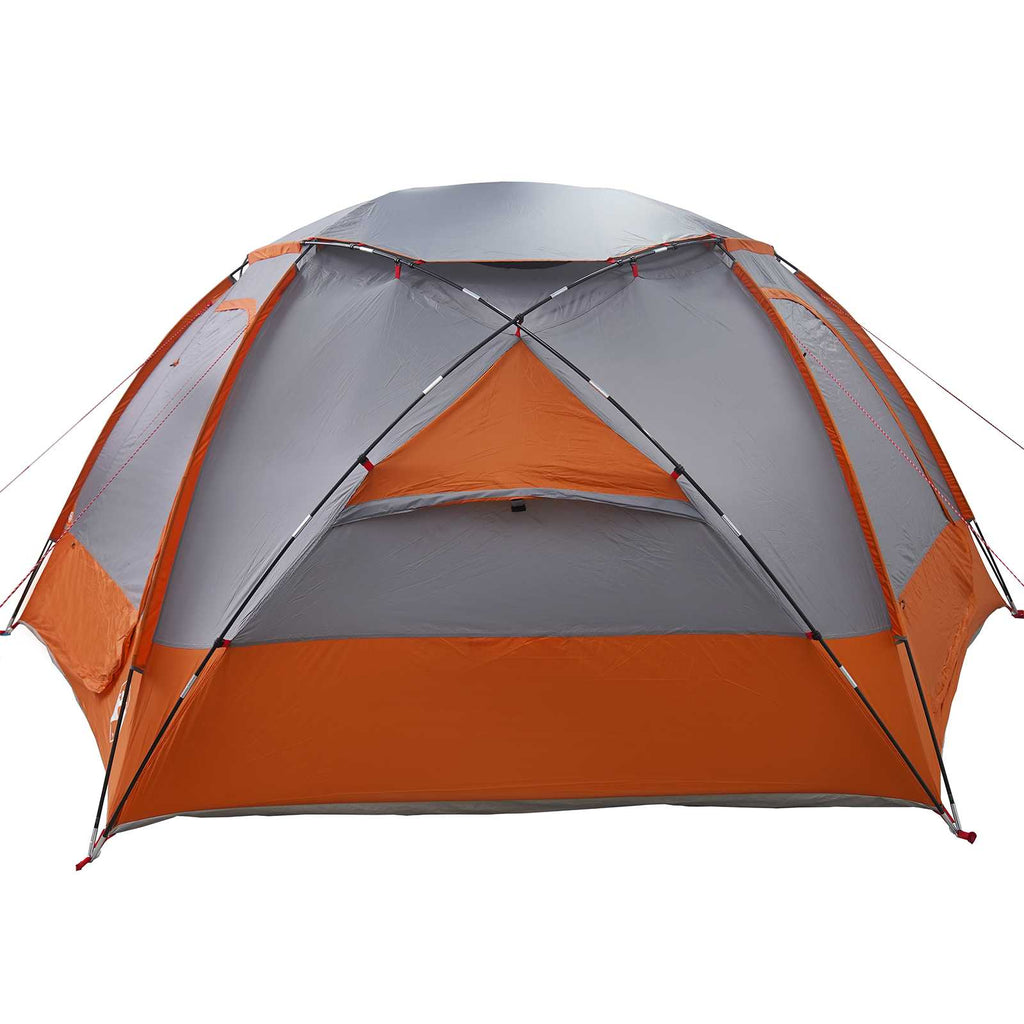 Tenda a cupola con tetto rimovibile Grigio e arancione