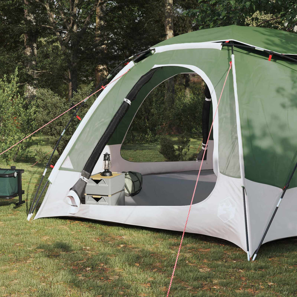 Tenda a cupola con tetto rimovibile Verde 12-Persone