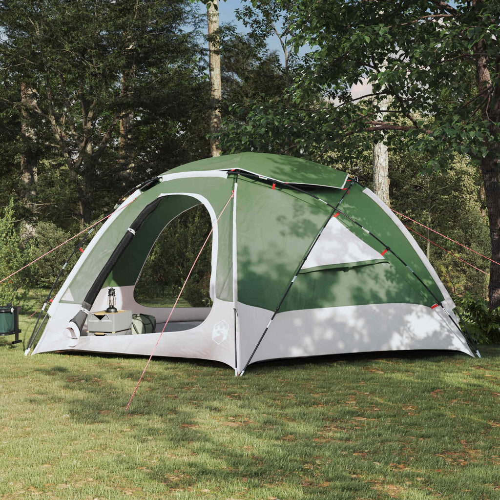Tenda a cupola con tetto rimovibile Verde 12-Persone