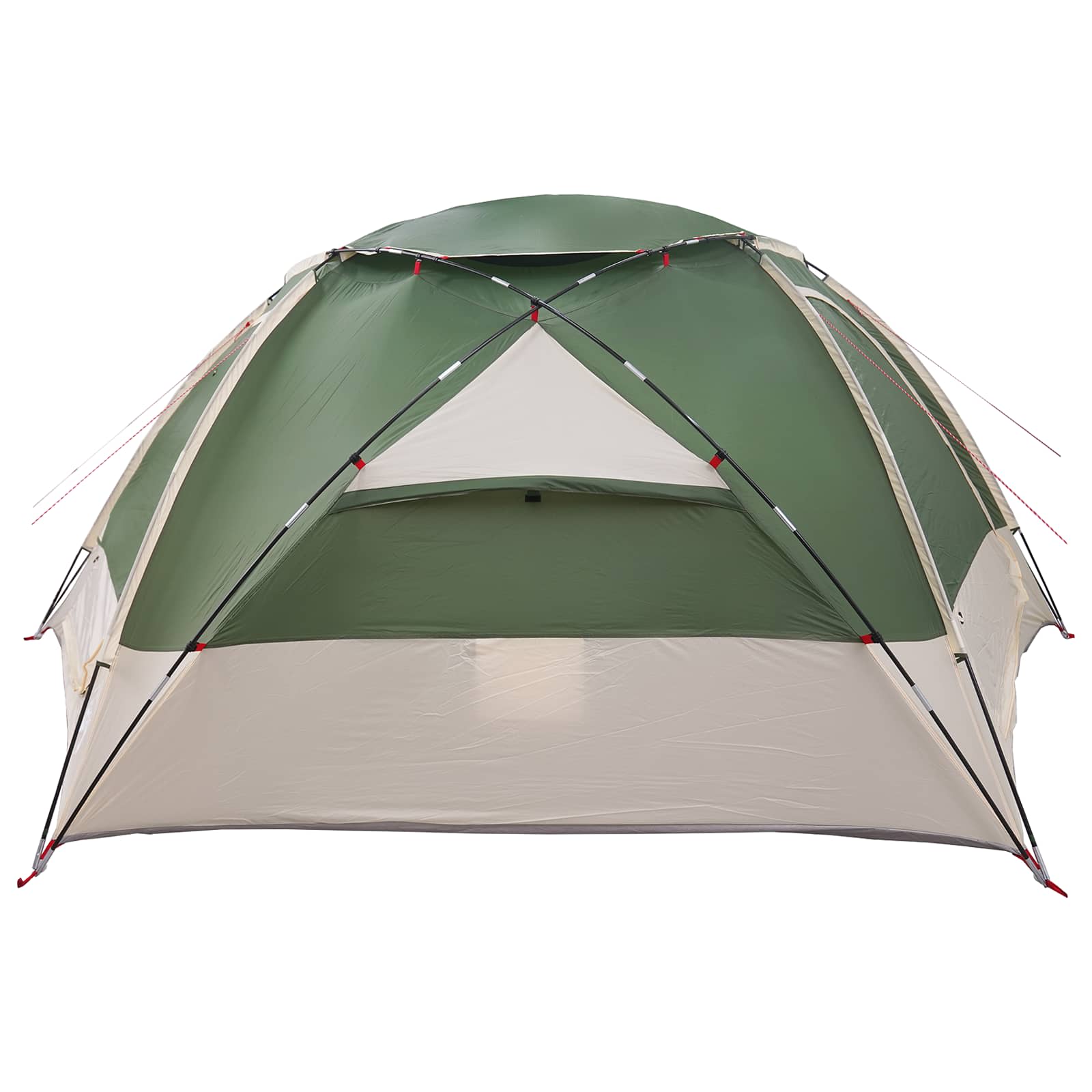 Tenda a cupola con tetto rimovibile Verde 12-Persone