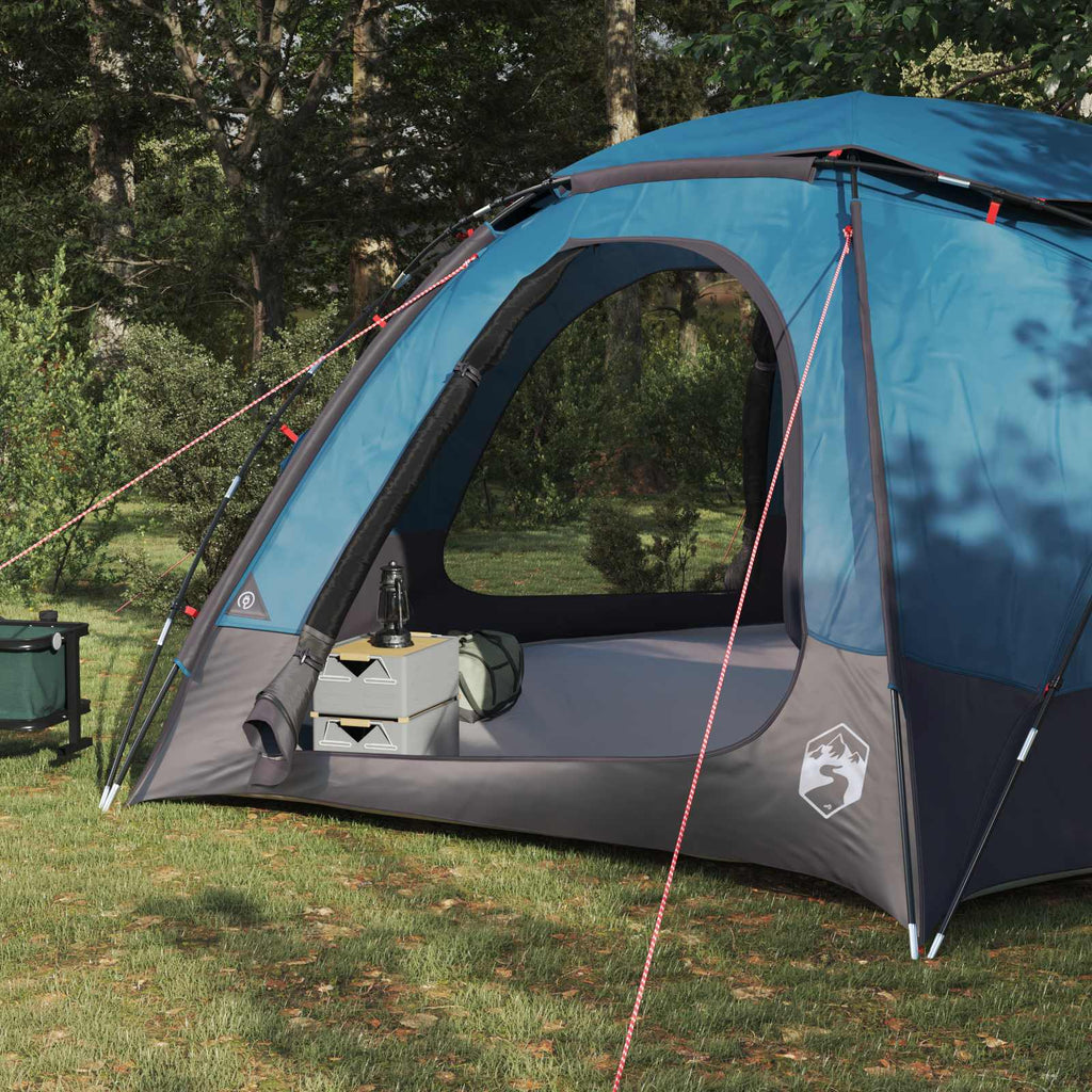 Tenda a cupola con tetto rimovibile Blu 12-Persone