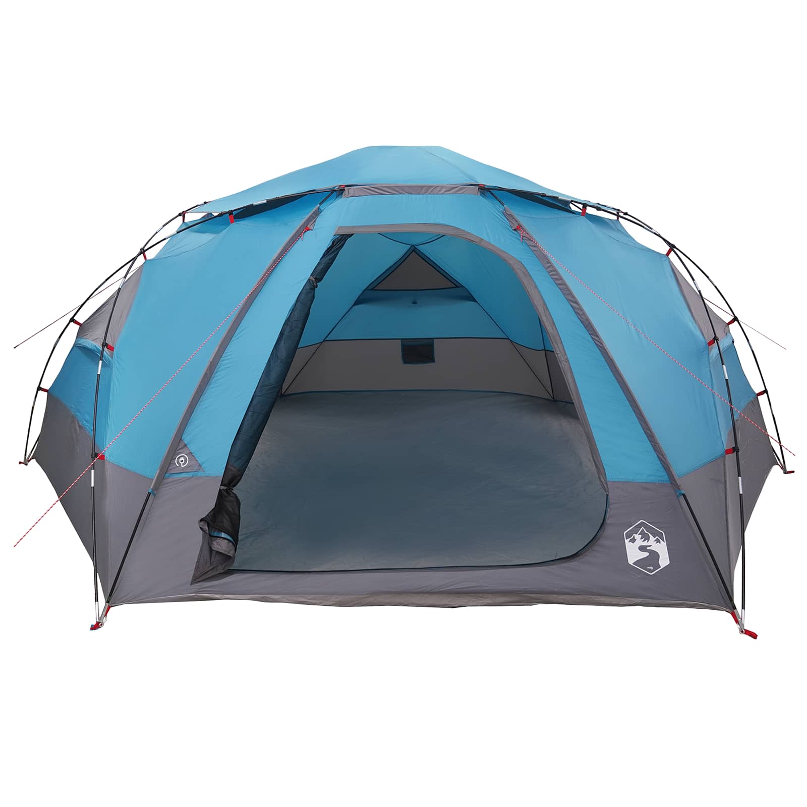 Tenda a cupola con tetto rimovibile Blu 12-Persone