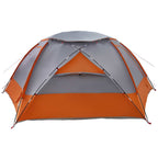 Tenda a cupola con tetto rimovibile Grigio e arancione