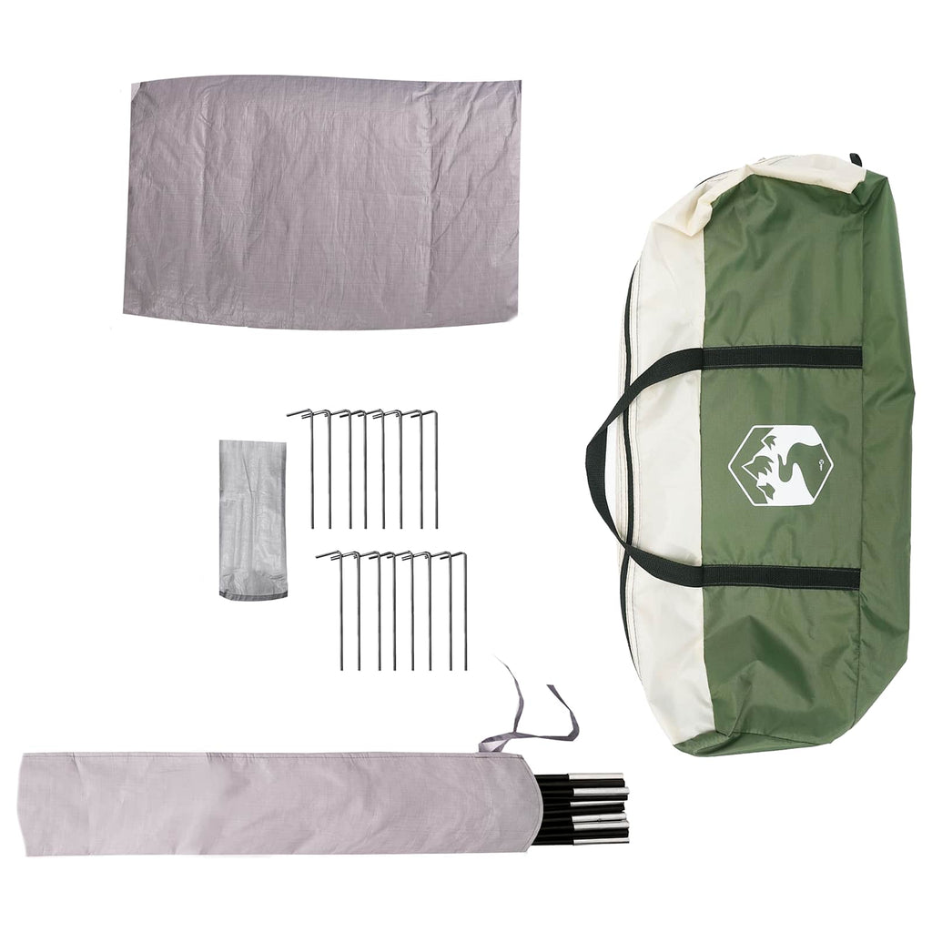 Tenda Familiare Verde 10 persone