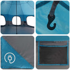 Tenda Familiare Blu 10 persone
