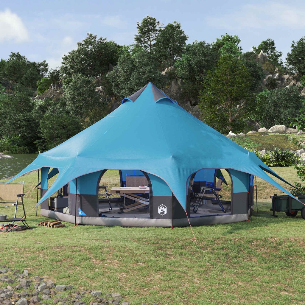 Tenda Familiare Blu 10 persone