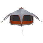 Tenda Familiare Grigio e arancione 5 persone