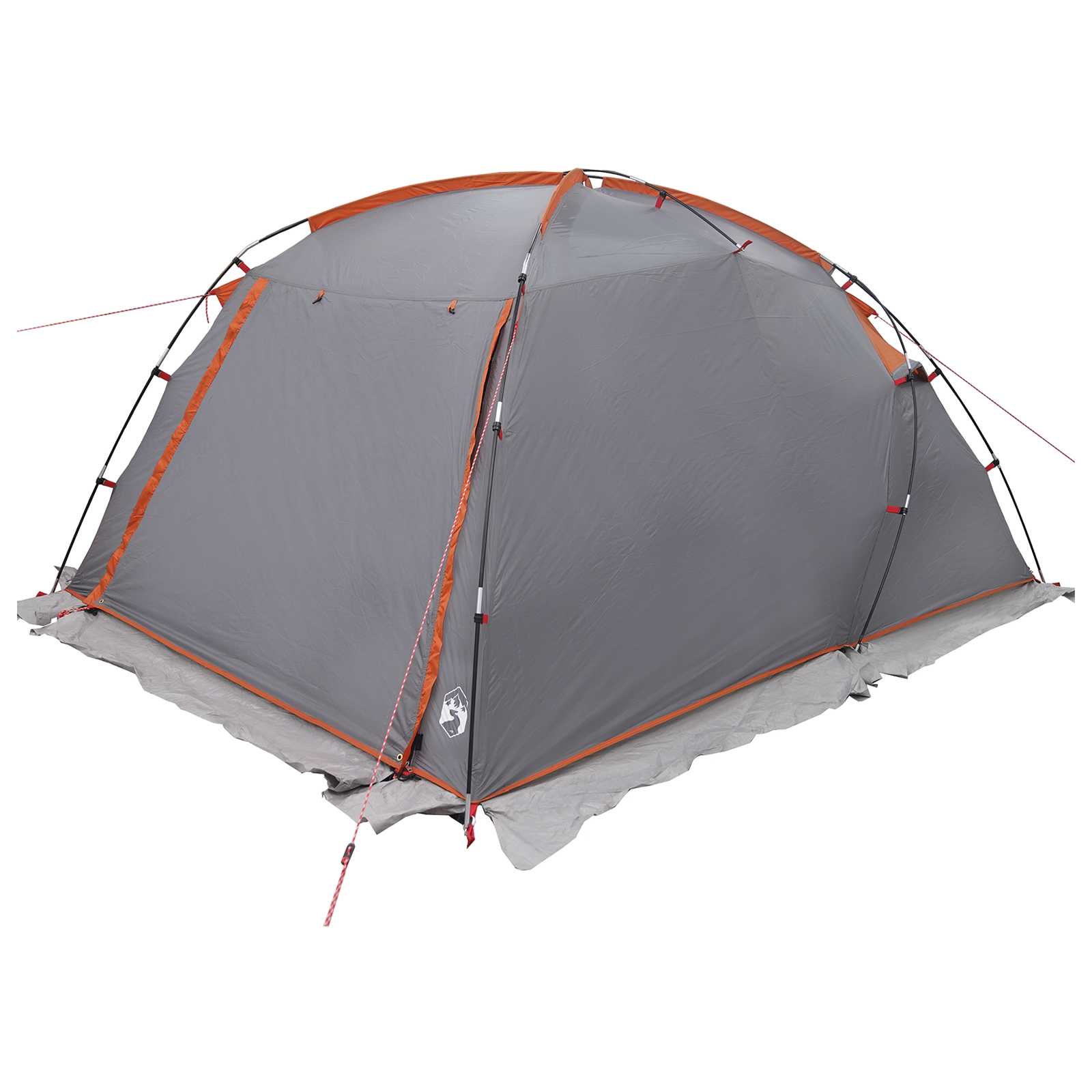 Tenda a tunnel Grigio e arancione 361 x 235 x 147 cm
