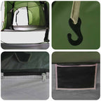 Tenda a tunnel Verde 520 x 260 x 175 cm