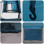 Tenda a tunnel Blu 520 x 260 x 175 cm