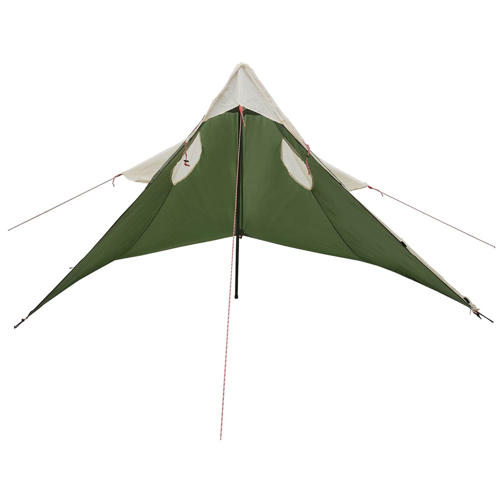 Poncho da pioggia 2-in-1 con cappuccio Verde 262 x 126 x 130 cm