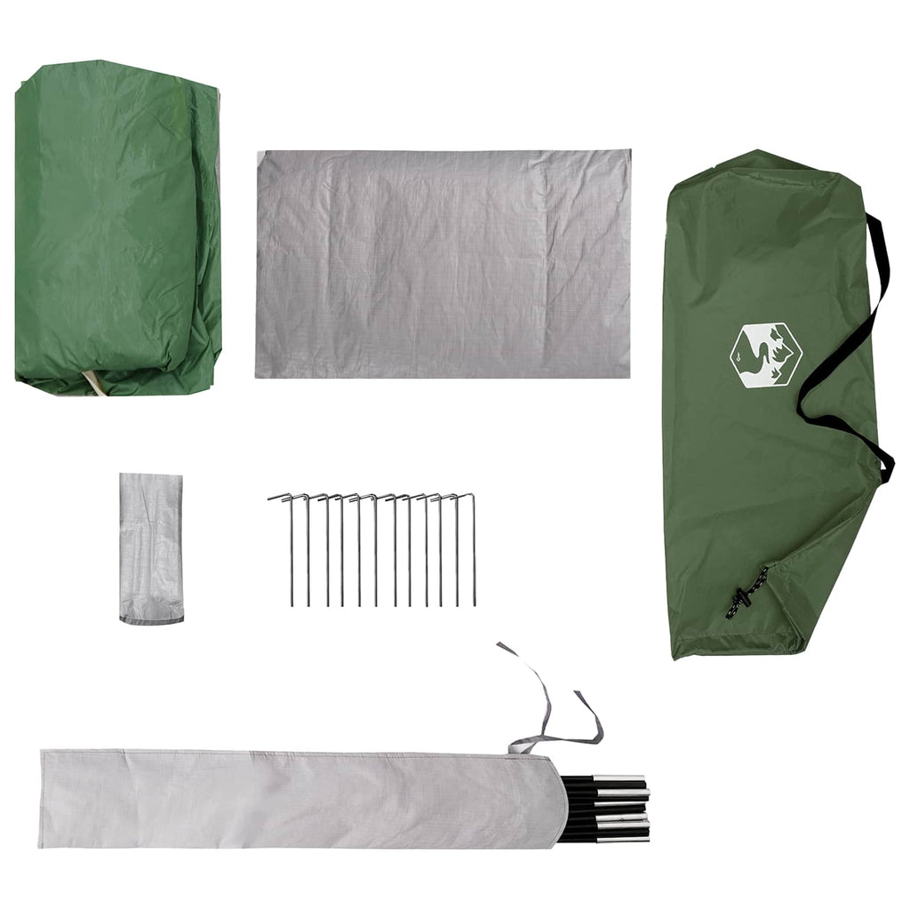 Tenda da backpacking Verde 2 persone