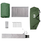 Tenda da backpacking Verde 2 persone