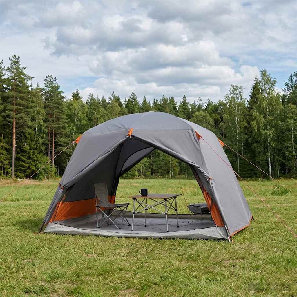 Tenda da backpacking Grigio e arancione 2 persone