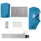 Tenda da backpacking Blu 4 persone