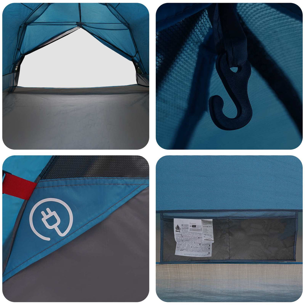 Tenda da backpacking Blu 4 persone