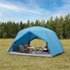Tenda da backpacking Blu 4 persone