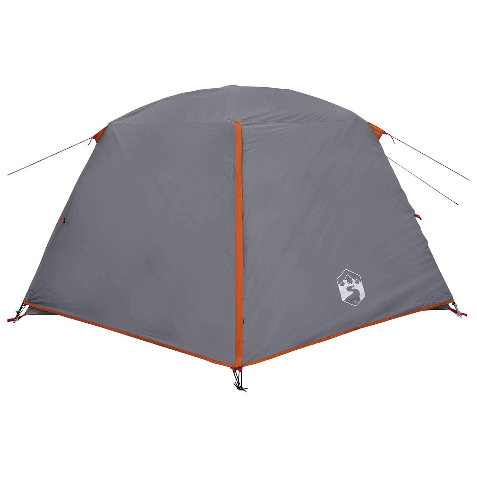 Tenda da backpacking Grigio e arancione 4 persone
