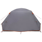 Tenda da backpacking Grigio e arancione 4 persone