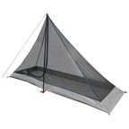 Tenda da backpacking Blu 222 x 85 x 125 cm