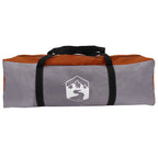 Tenda a tunnel Grigio e arancione 475 x 220 x 192 cm
