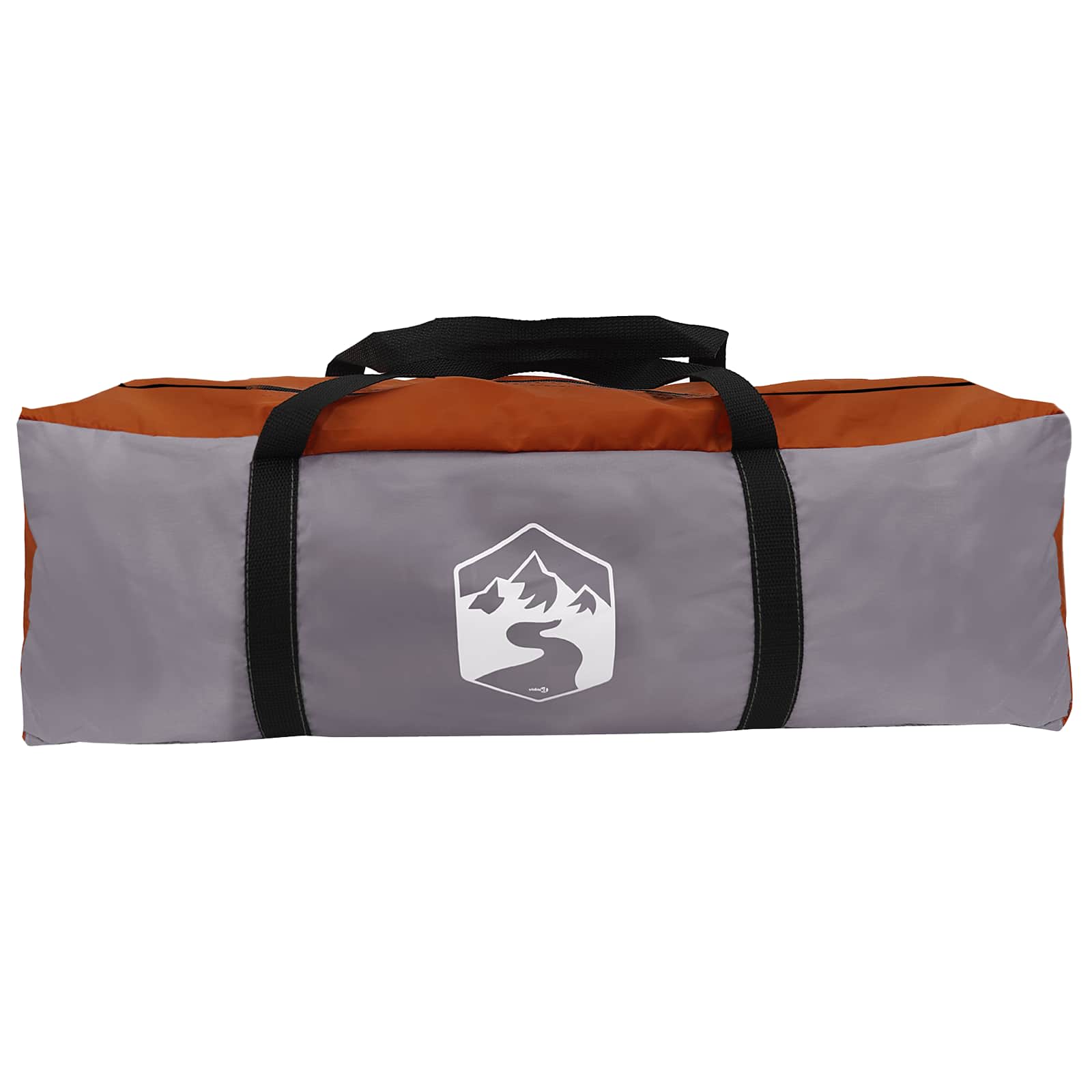 Tenda a tunnel Grigio e arancione 475 x 220 x 192 cm