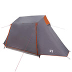 Tenda a tunnel Grigio e arancione 475 x 220 x 192 cm