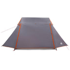 Tenda a tunnel Grigio e arancione 475 x 220 x 192 cm