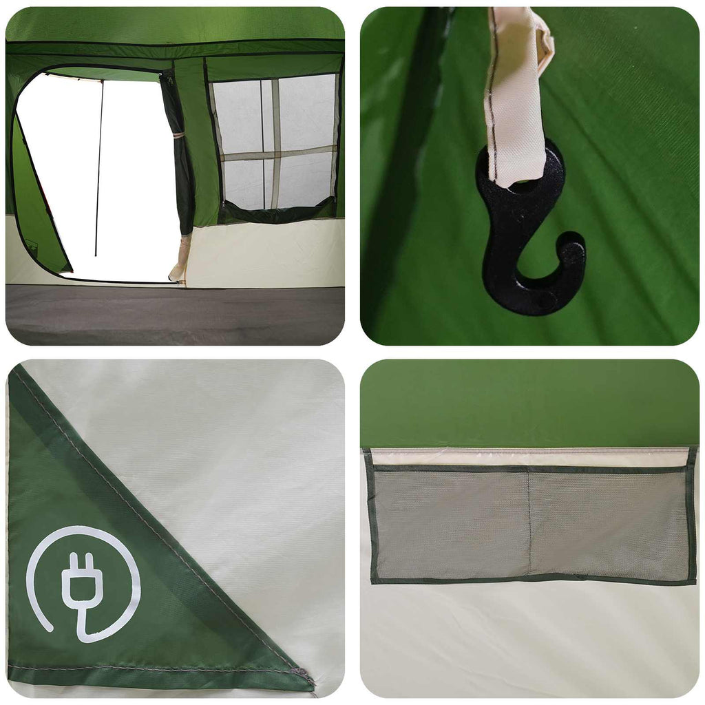 Tenda a tunnel Verde 275 x 240 x 200 cm