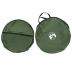 Tenda per toilet pop-up con corda sospesa Verde 97 x 126 cm