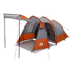 Tenda a tunnel Grigio e arancione 390 x 215 x 152 cm