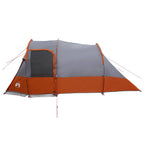 Tenda a tunnel Grigio e arancione 390 x 215 x 152 cm