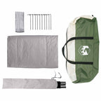 Tenda Party Verde 4 persone Poliestere 185T con rivestimento PU