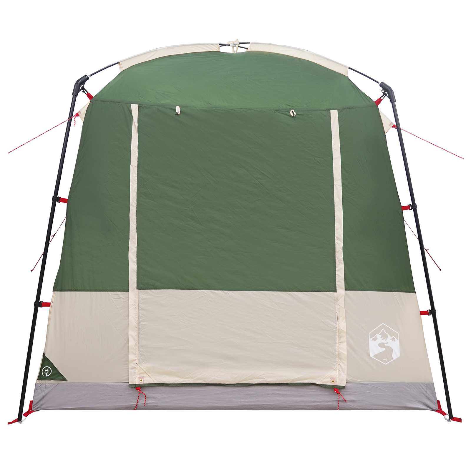 Tenda Party Verde 4 persone Poliestere 185T con rivestimento PU