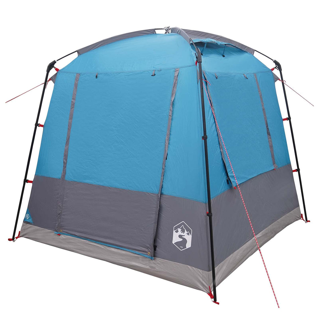 Tenda Party Blu 4 persone Poliestere 185T con rivestimento PU