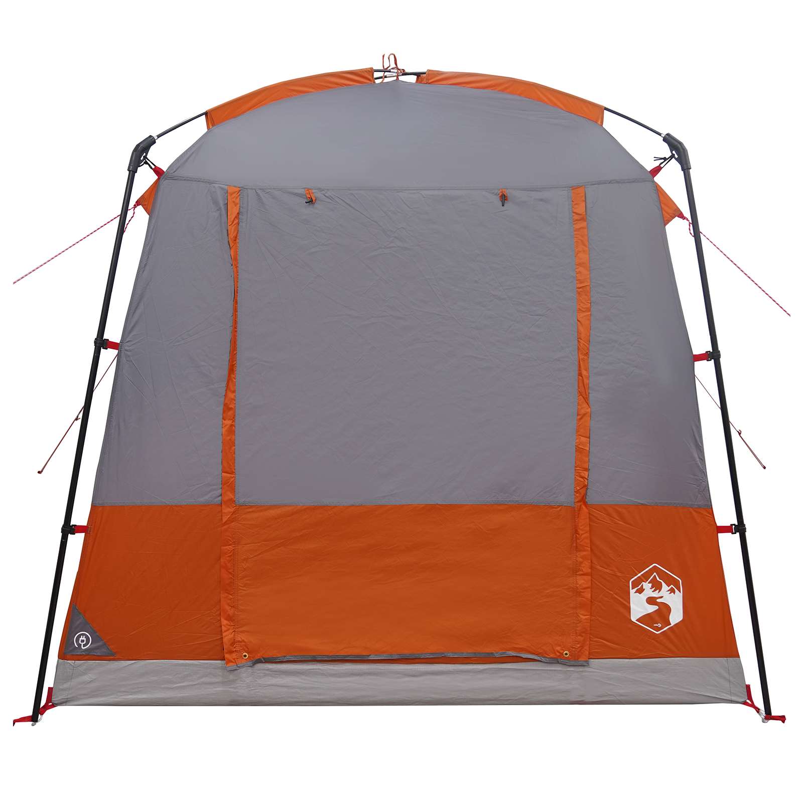 Tenda Party Grigio e arancione 4 persone