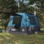 Tenda Party Blu 10 persone Poliestere 185T con rivestimento PU