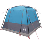 Tenda Party Blu 10 persone Poliestere 185T con rivestimento PU