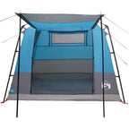Tenda Party Blu 10 persone Poliestere 185T con rivestimento PU
