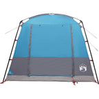 Tenda Party Blu 10 persone Poliestere 185T con rivestimento PU