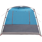 Tenda Party Blu 10 persone Poliestere 185T con rivestimento PU