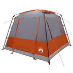 Tenda Party Grigio e arancione 10 persone