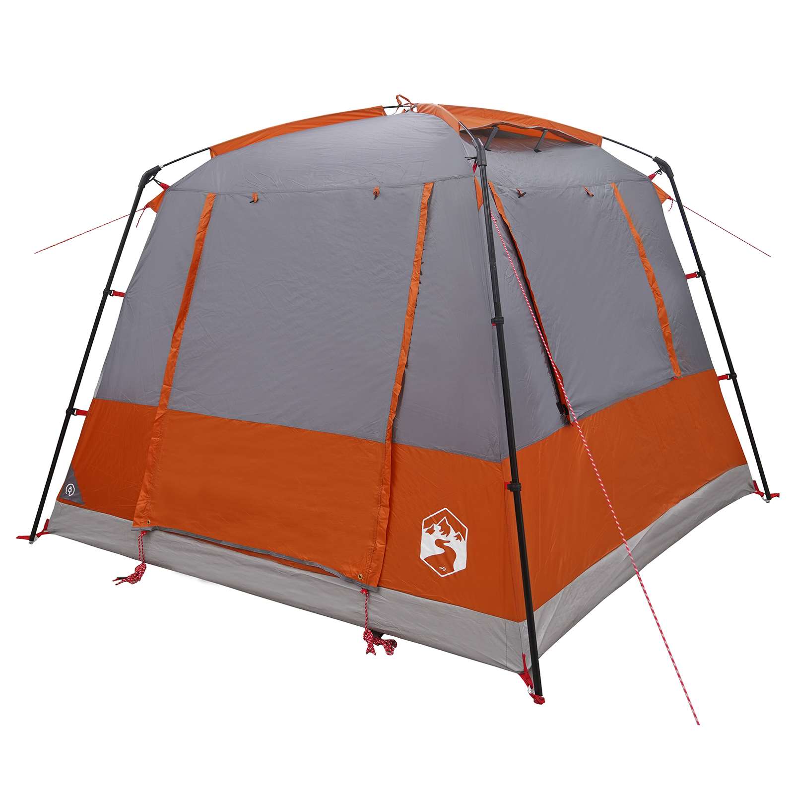 Tenda Party Grigio e arancione 10 persone