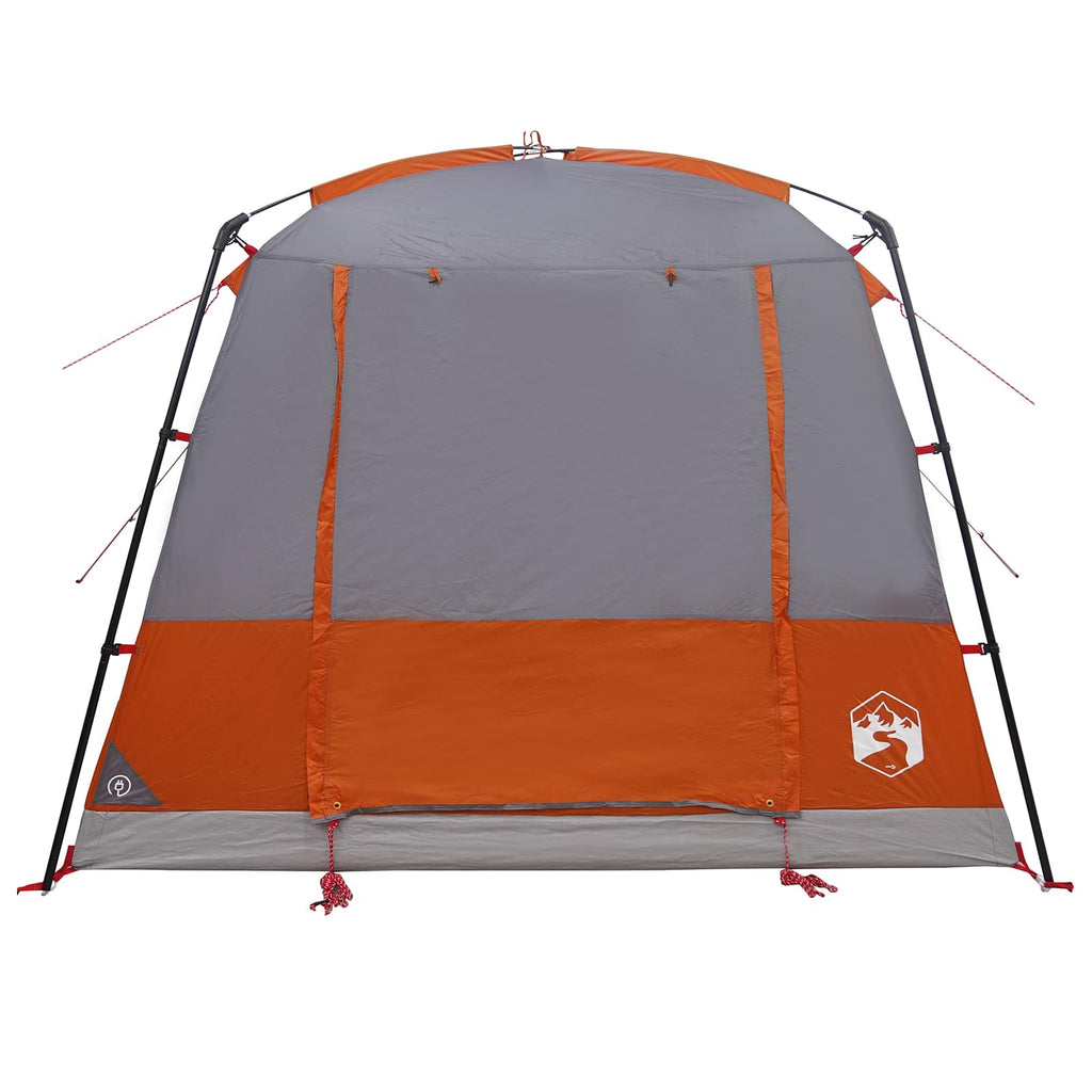Tenda Party Grigio e arancione 10 persone