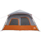 Tenda Istantanea Grigio e arancione 340 x 280 x 190 cm