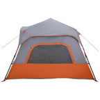 Tenda Istantanea Grigio e arancione 340 x 280 x 190 cm