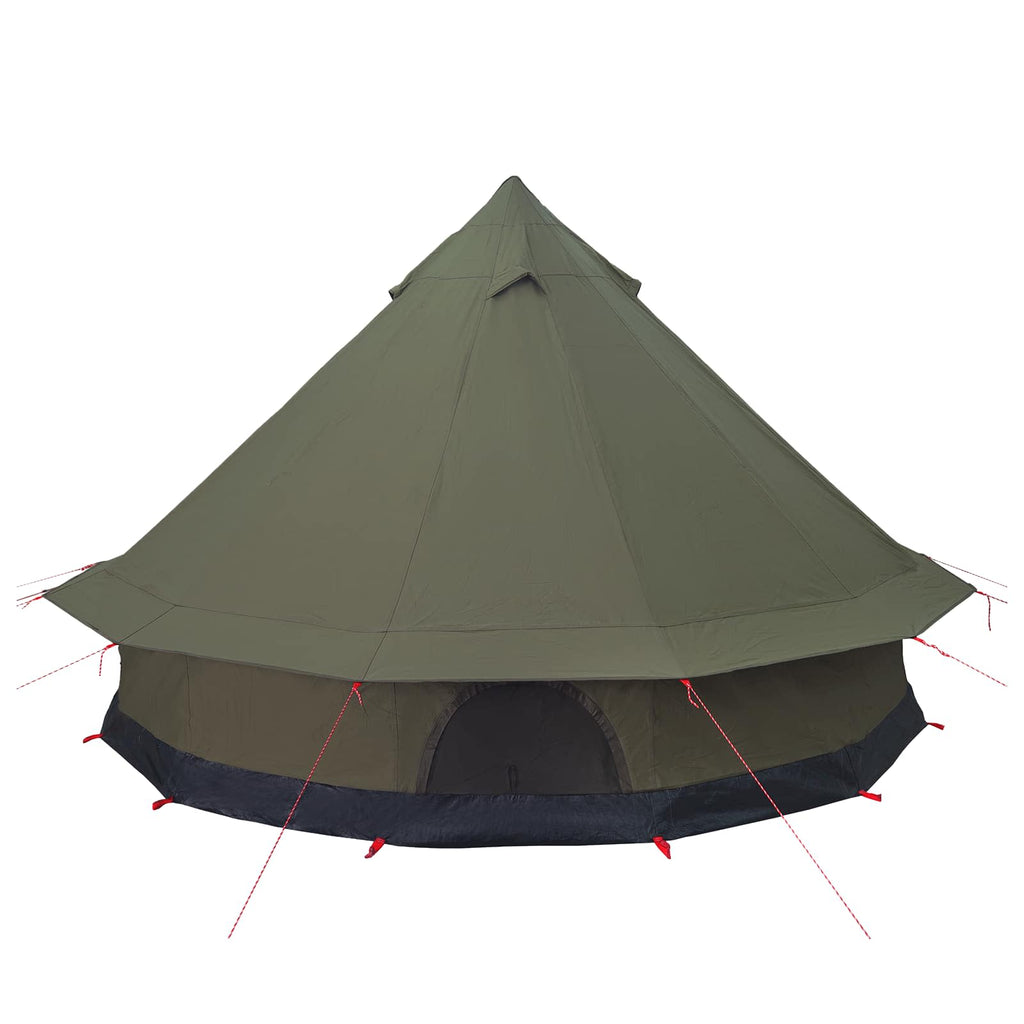 Tenda Familiare Verde militare 6 persone Policotone