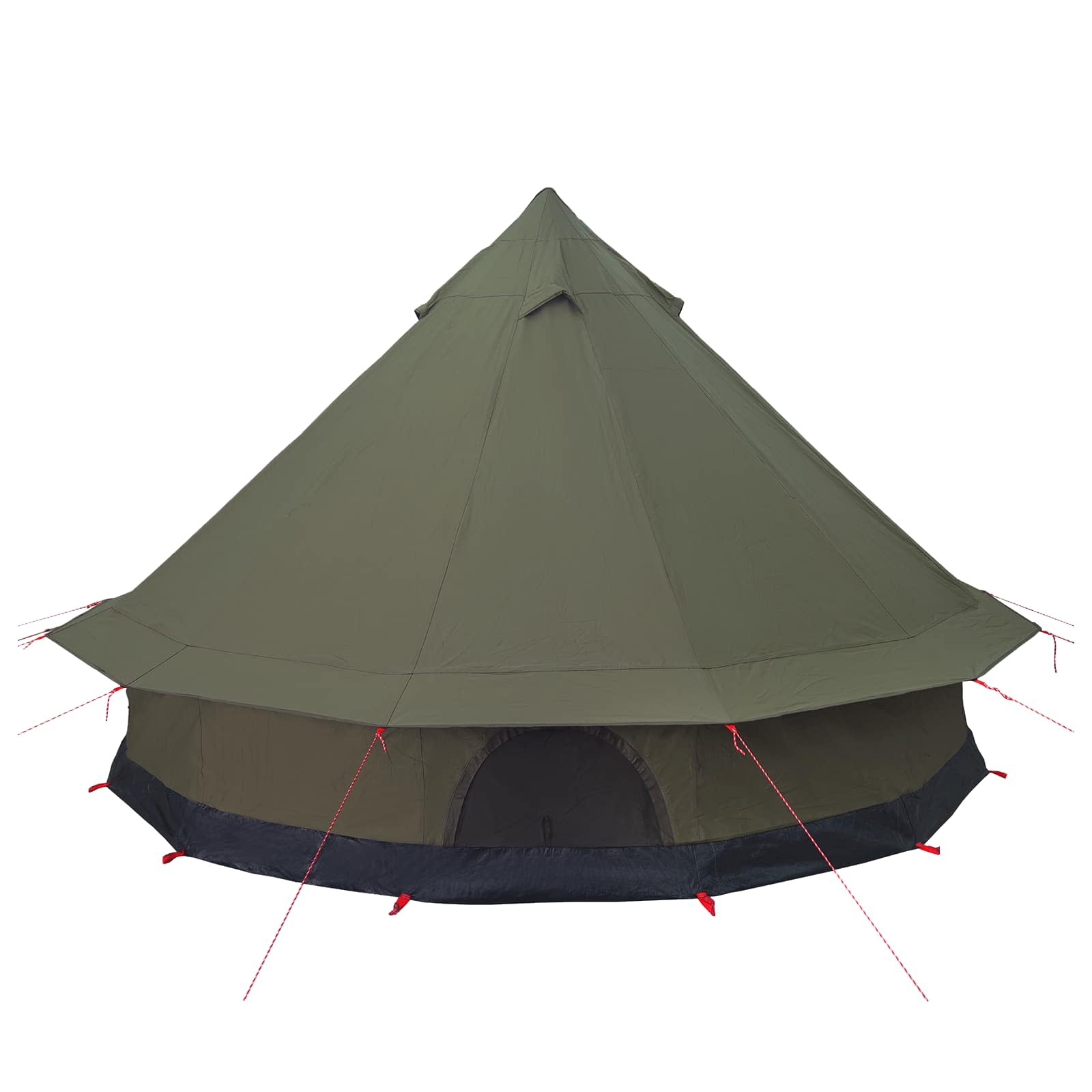 Tenda Familiare Verde militare 6 persone Policotone
