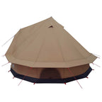 Tenda Familiare Marrone 6 persone Policotone