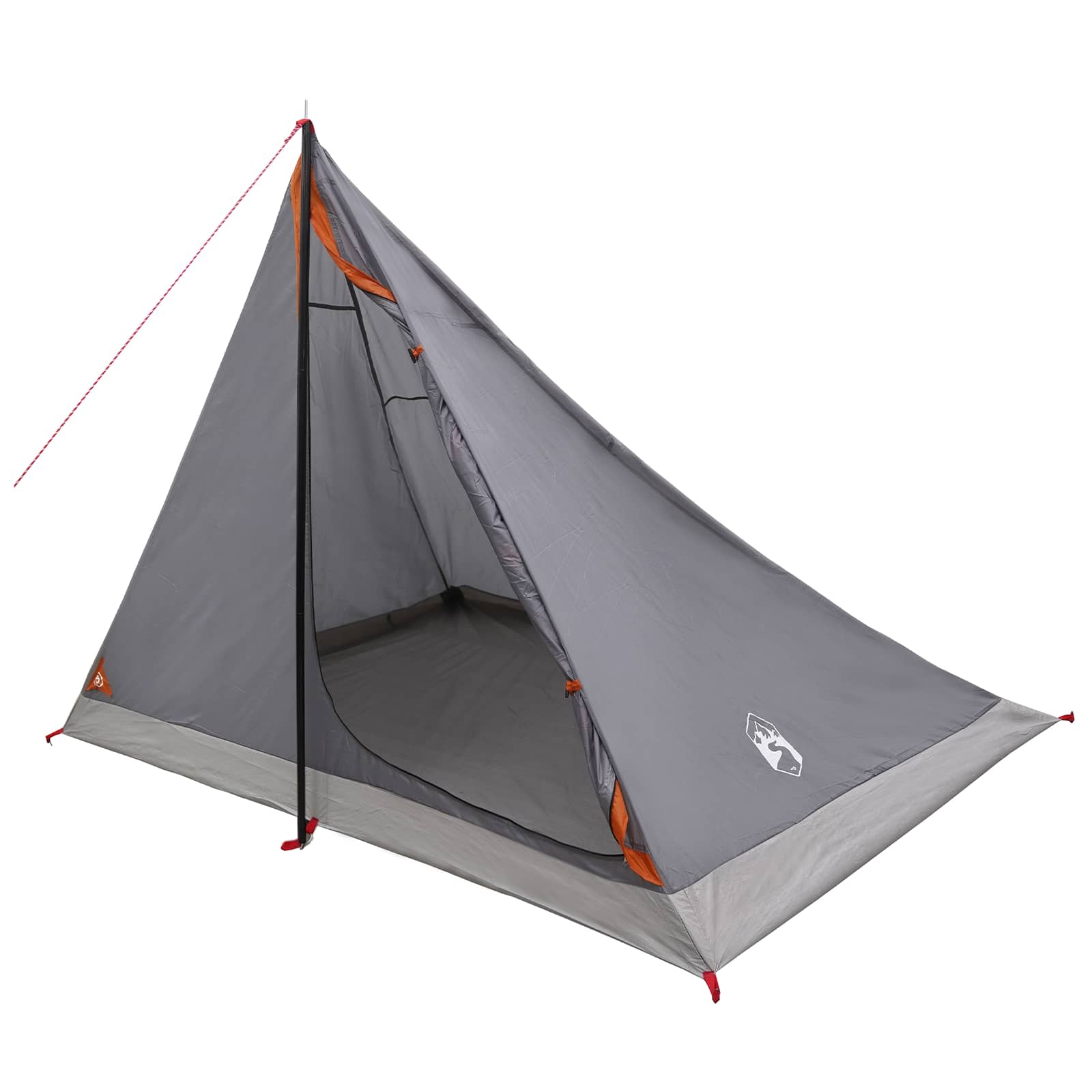 Tenda da backpacking Grigio e arancione 4 persone